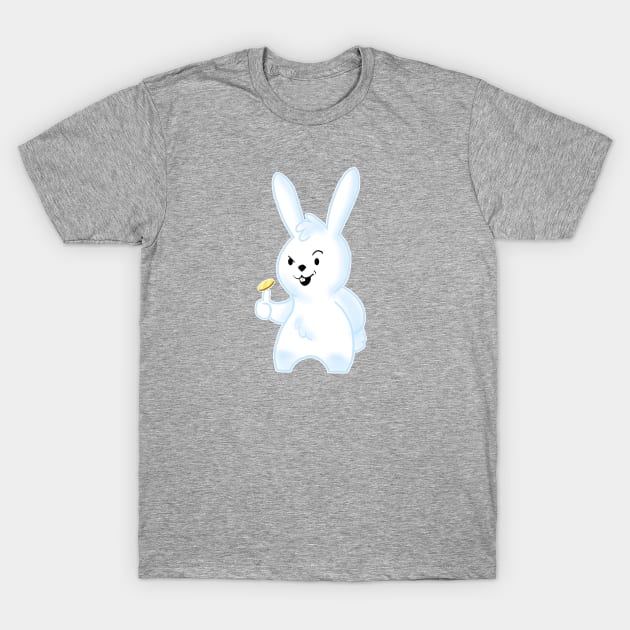 LUCKY RABBIT T-Shirt by droidmonkey